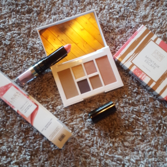 NEW Laura Geller face palette & lip treatment duo